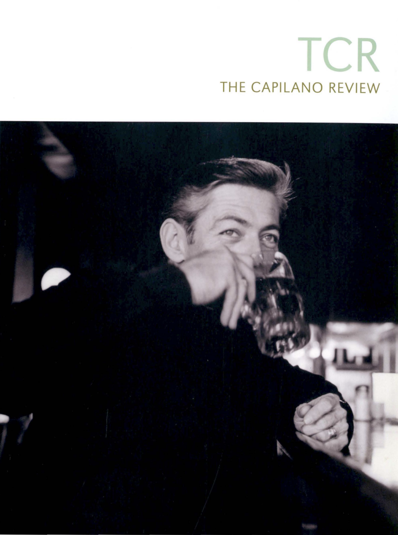 Photograph of Robin Blaser at Mike's Pool Hall, San Francisco, April 1965