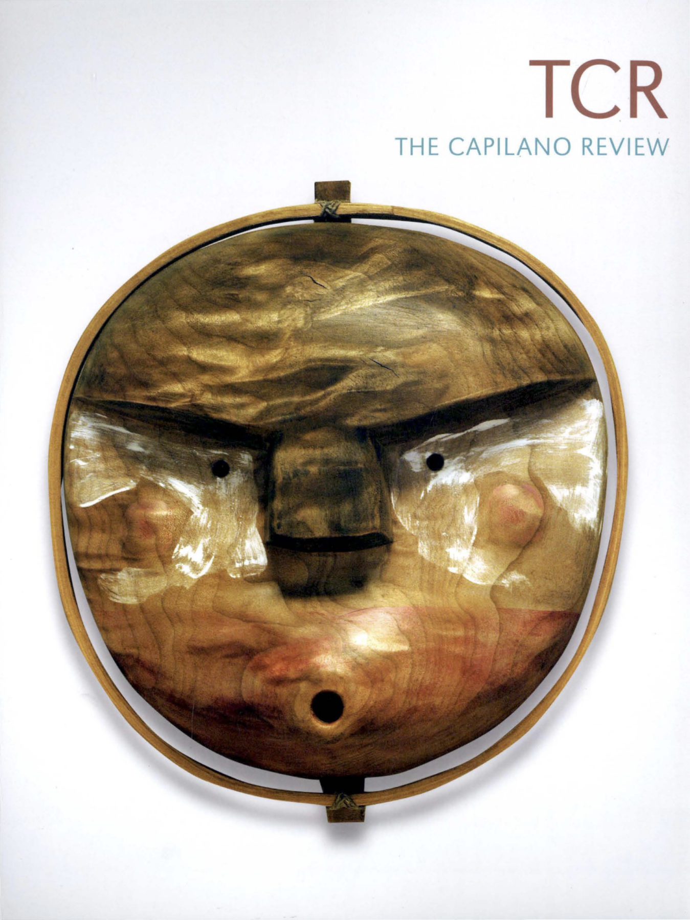 Perry Eaton, One of the Old Men, 2003, broadleaf maple, hickory, twine, artist oils, 24.1 cm x 24.1 cm. 