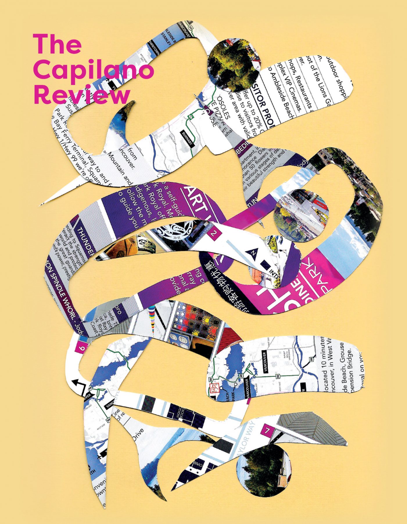 Cover: Krystle Coughlin Silverfox, Tourism Challenge #3, 2019, digital collage, 8.5 x 10 inches