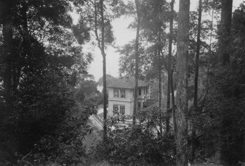 Camville (Buckle family house), Penang Hill, 1940s. Photo courtesy of Daphne Marlatt.