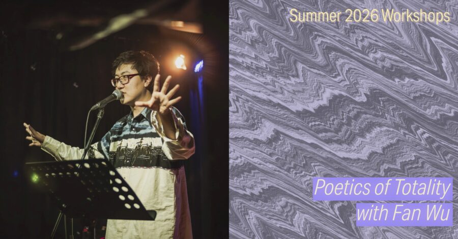Lines into the Air: Poetics of Totality, with Fan Wu