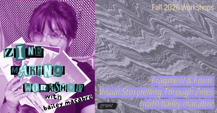Lines into the Air – Fragment &amp; Form: Visual Storytelling through Zines, with bailey macabre